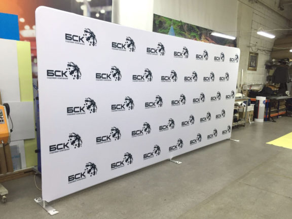 Тканевый стенд Altec ST-1 (прямой) 600x230x50